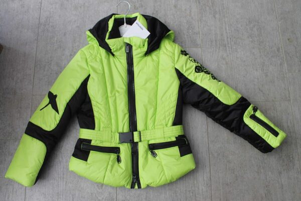 Sportalm Veste de Ski Enfant Jaune Noir Polyester Taille 128-1
