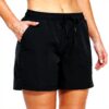 Sportalm Short femme noir randonnée été entraînement golf