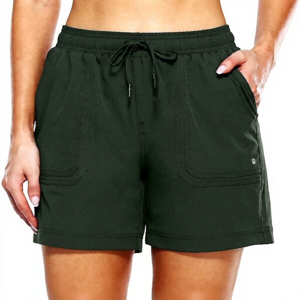 Sportalm Short femme extérieur été randonnée golf vert armée