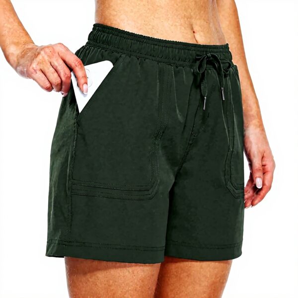 Sportalm Short femme randonnée vert armée séchage rapide