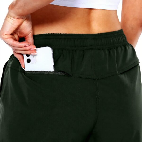 Sportalm Short femme randonnée vert armée séchage rapide