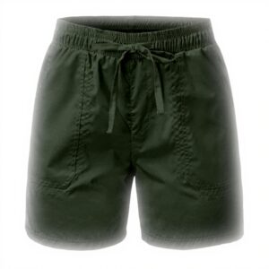 Sportalm Short Femme Randonnée Vert Armé Entraînement Été
