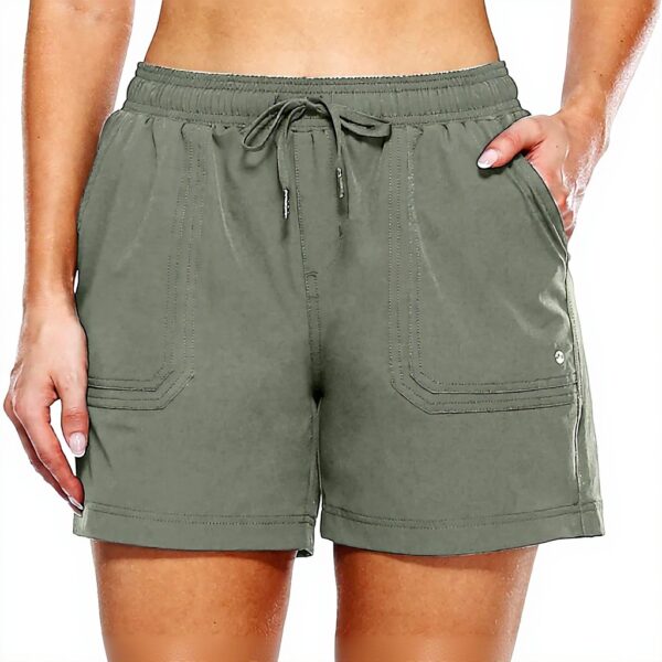 Sportalm Short femme randonnée vert été séchage rapide