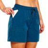 Sportalm Short femme extérieur été sportif randonnée bleu