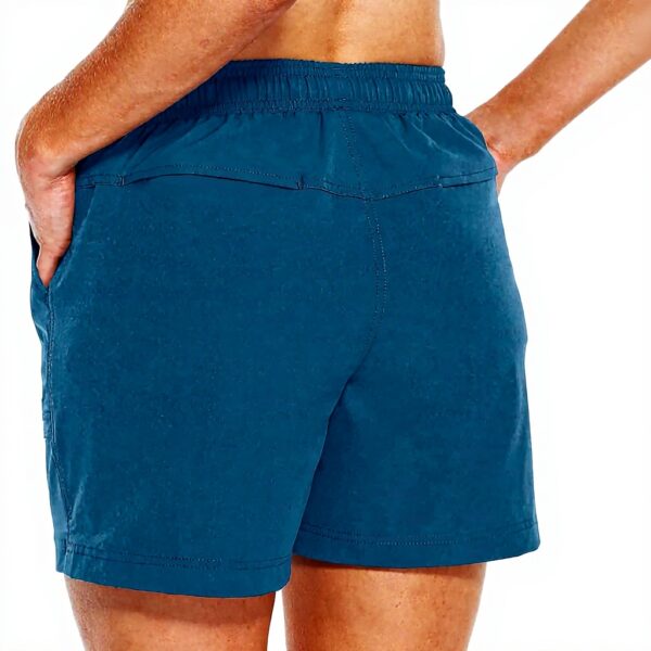Sportalm Short femme extérieur été sportif randonnée bleu
