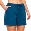 Sportalm Short femme extérieur été randonnée golf bleu