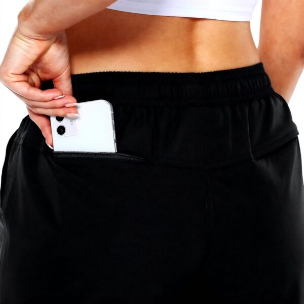 Sportalm Short femme noir randonnée été entraînement golf