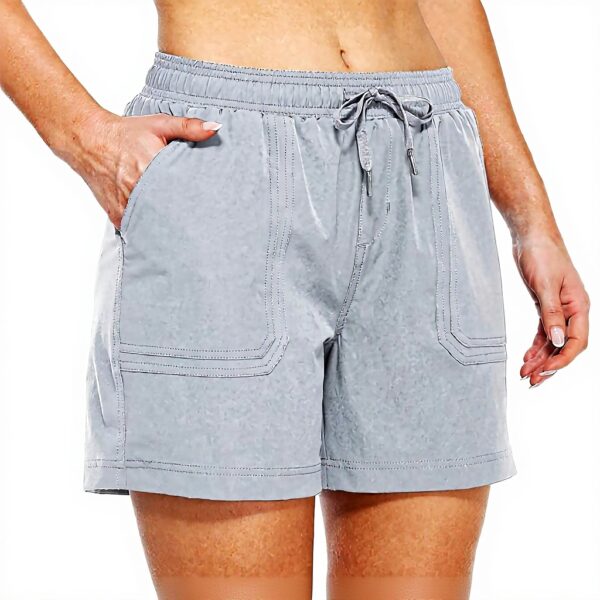 Sportalm Short femme extérieur été entraînement golf gris