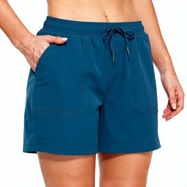Sportalm Short femme extérieur été randonnée golf bleu
