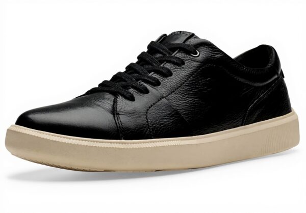 Clarks Brodin Lace Basket Homme Cuir Confortable Baskets