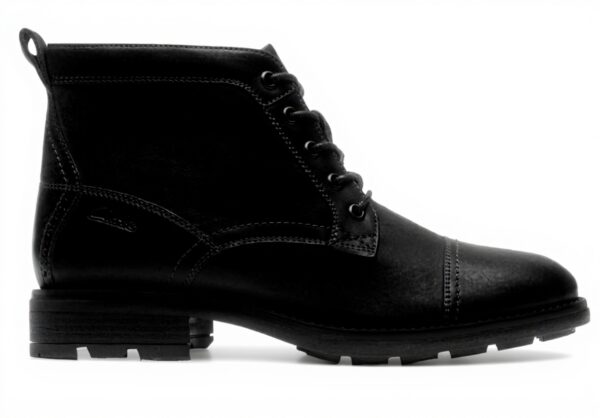 Clarks Homme Emmet Zip Bottine Chelsea - Cuir Vieilli et