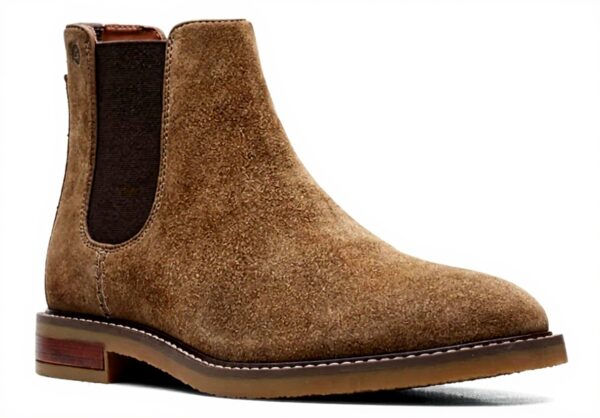Clarks Jaxen Chelsea Bottine Homme Suède Confortable