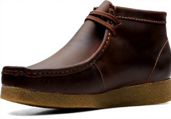 Clarks Shacre Boot Bottine Chukka Homme - Cuir Souple