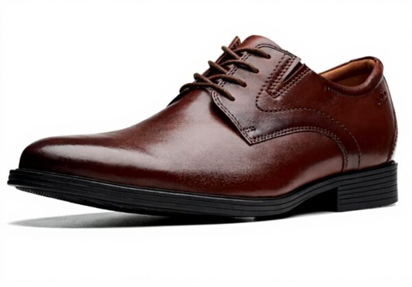 Clarks Whiddon Plain Plat Oxford Homme - Cuir Sophistiqué