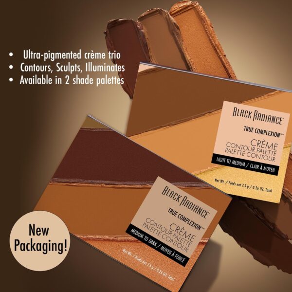 Palette contour crème Black Radiance claires à moyennes-1