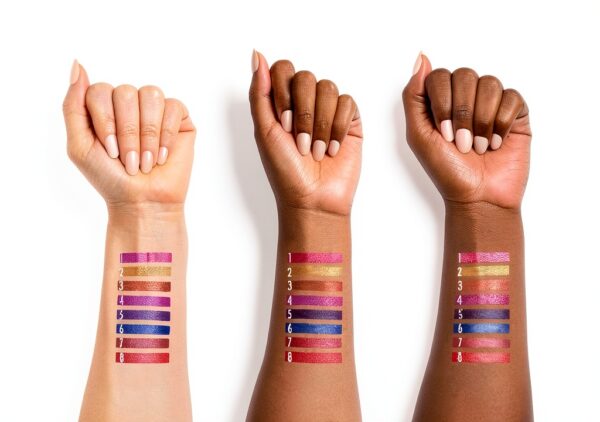 Bâton à lèvres métallisé Markwins pigments saturés-2
