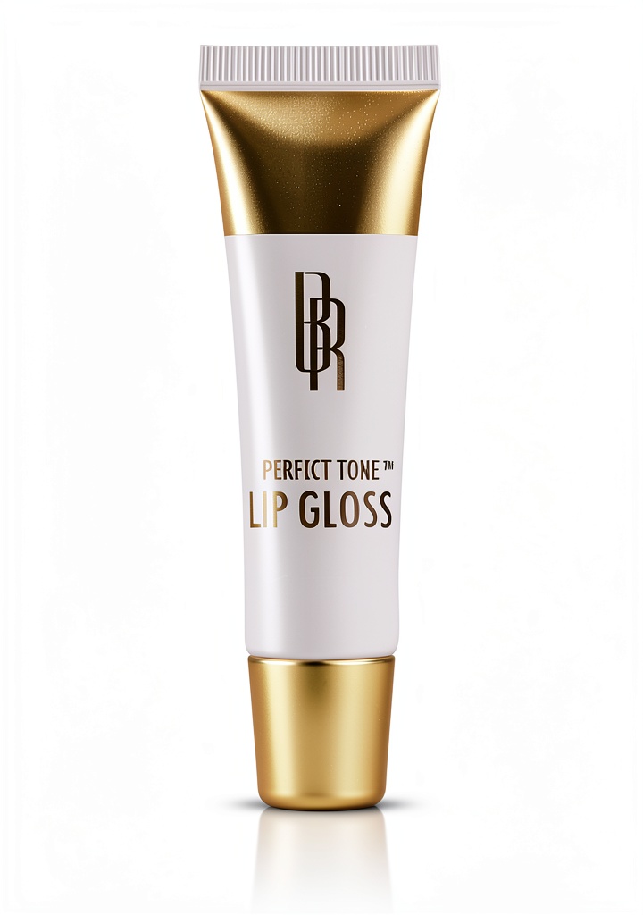 Application du baume à lèvres Black Radiance sur des lèvres hydratées