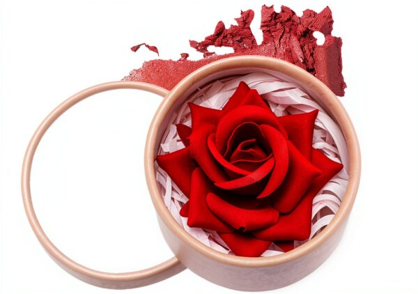 Jvjggag Blush Rose 3D Longue Tenue Maquillage Tous Jours-0