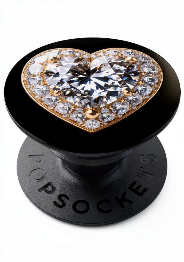 PopGrip PopSockets Heart of Radiance Diamond Bling