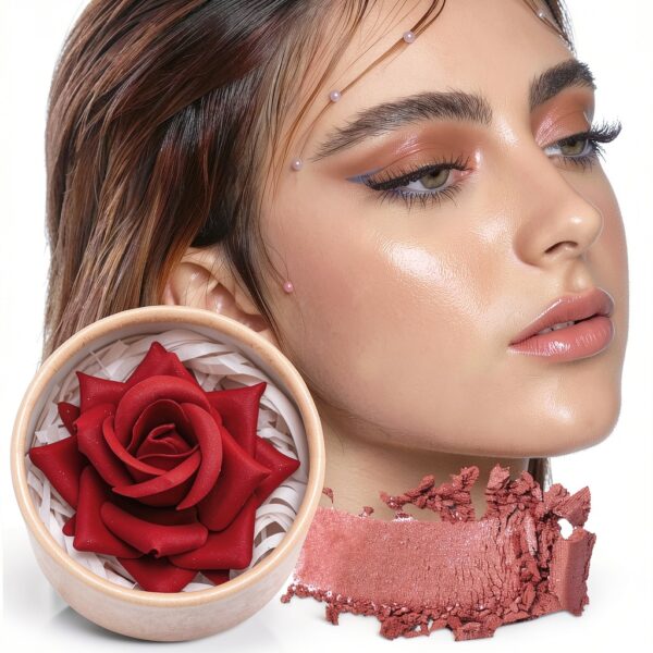 Jvjggag Blush Rose 3D Longue Tenue Maquillage Tous Jours-5