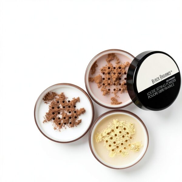Poudre libre Black Radiance fixation longue durée teint-5