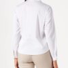 Blouse Naf Naf Femme Sans Doublure Ecru Chic Casual-3