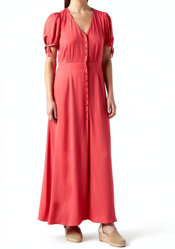Robe femme Naf Naf casual doublure corail taille 36-0