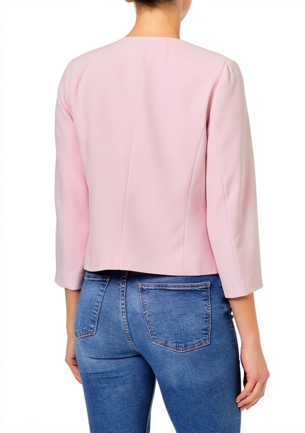 Blazer cuir Naf Naf femme doublure confortable taille 34 44-2