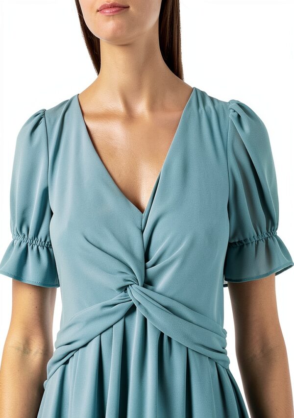 Robe casual femme Naf Naf doublure eucalyptus taille 34-2