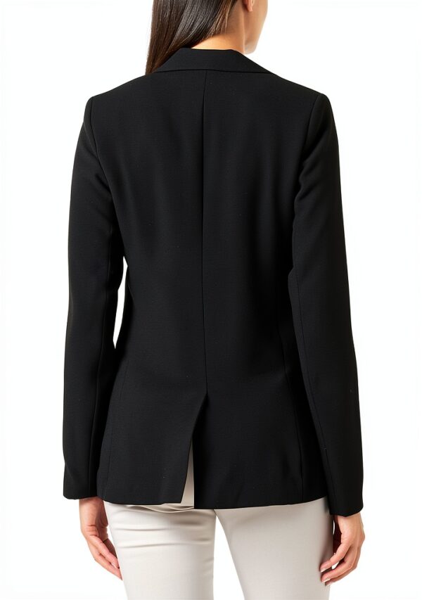 Blazer Naf Noir doublure femme élégant professionnel-3