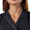 Robe casual femme Naf Naf doublure chic décontracté bleu-2