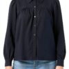 Chemise Naf Naf Femme Sans Doublure Ecru Bleu Marine-0