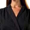 Robe casual femme Naf Naf doublure noir chic décontracté-2