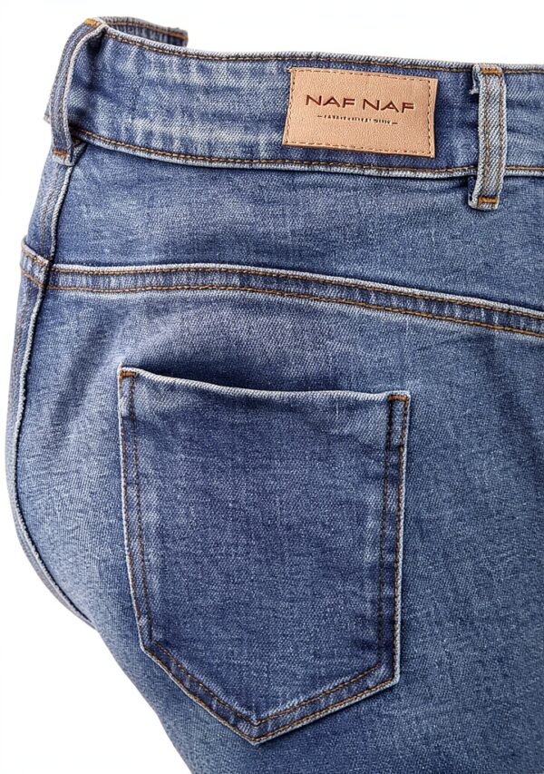 Pantalon Naf Naf Femme Sans Doublure Taille 46 Double Stone-4