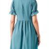 Robe casual femme Naf Naf doublure eucalyptus taille 34-3