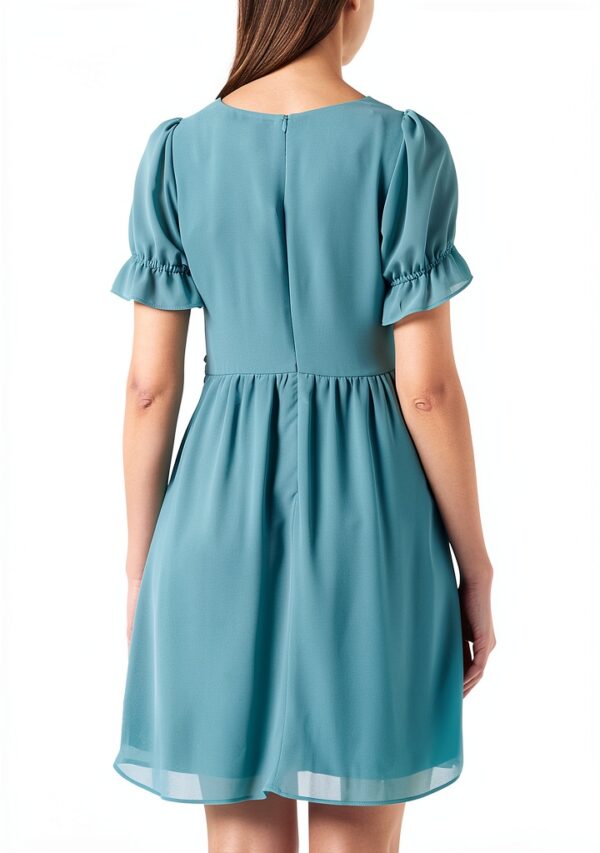 Robe casual femme Naf Naf doublure eucalyptus taille 34-3