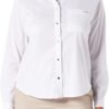 Blouse Naf Naf Femme Sans Doublure Ecru Chic Casual-0