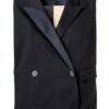 Robe casual femme Naf Naf doublure chic décontracté bleu-4