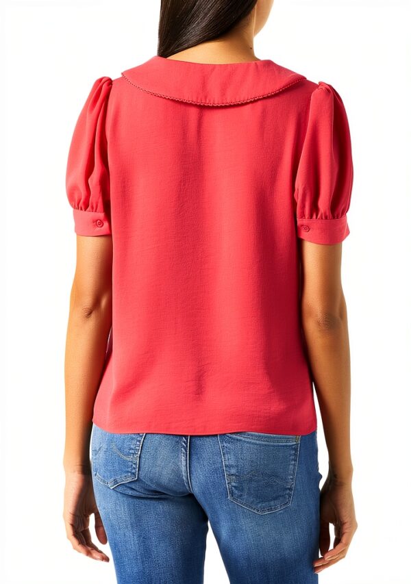 Chemise Naf Naf Femme Sans Doublure Corail Taille 36-3