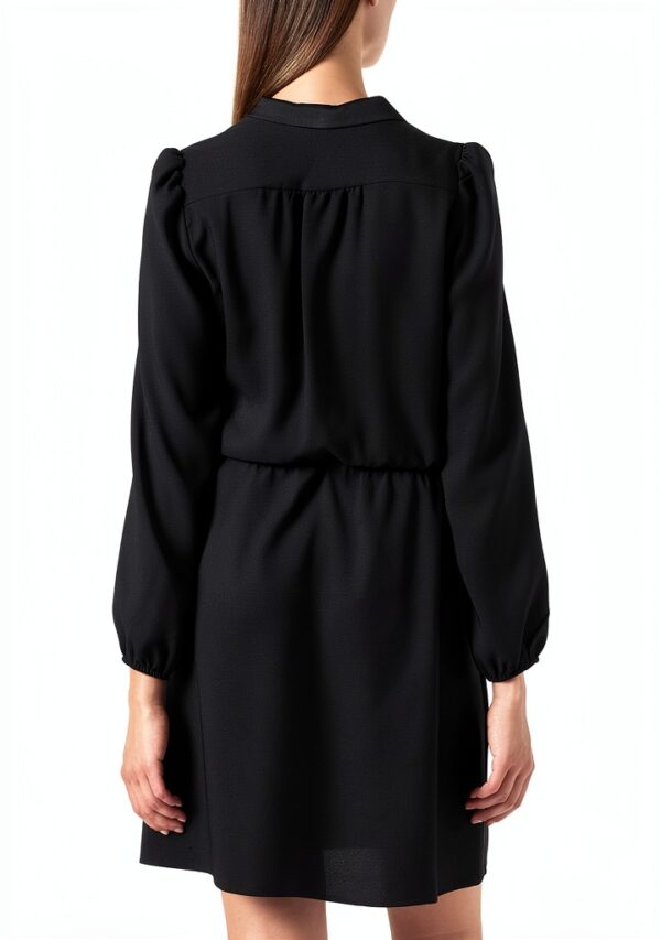 Robe casual femme Naf Naf doublure noir chic décontracté-3
