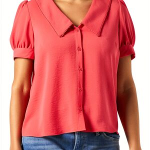 Chemise Naf Naf Femme Sans Doublure Corail Taille 36-0