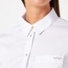 Blouse Naf Naf Femme Sans Doublure Ecru Chic Casual-2