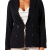 Blazer Naf Noir doublure femme élégant professionnel-0