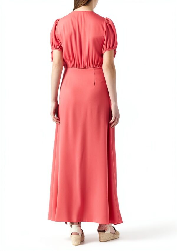 Robe femme Naf Naf casual doublure corail taille 36-3