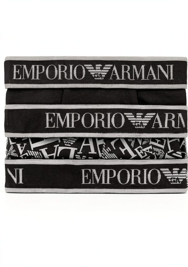 Boxer Noir Emporio Armani Homme-1