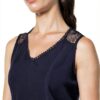 T-shirt Naf Naf femme chic Bleu Marine XS-2