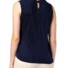 T-shirt Naf Naf femme chic Bleu Marine XS-3