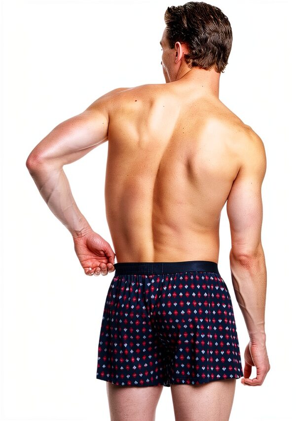 Pantalons Homme Bleu EMPORIO ARMANI Coton Extensible-3