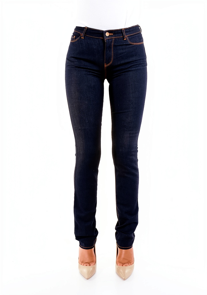 Pantalon Emporio Armani bleu porté lors d'une réunion professionnelle