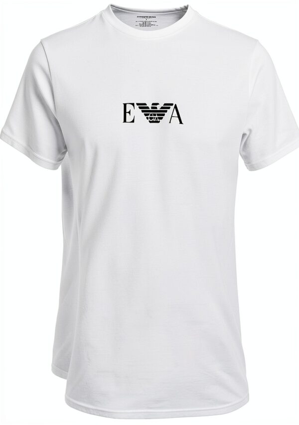 T-shirt Homme Emporio Armani 95% Coton-0